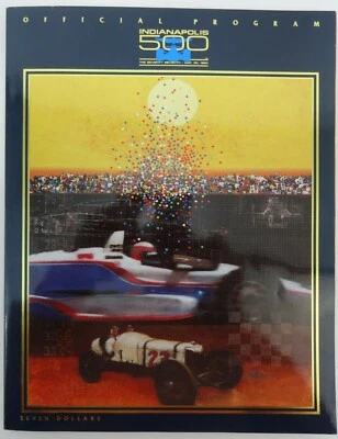 1993 Indianapolis 500 77th Running Program Emerson Fittipaldi Penske Camaro Z-28 - Image 1 of 4