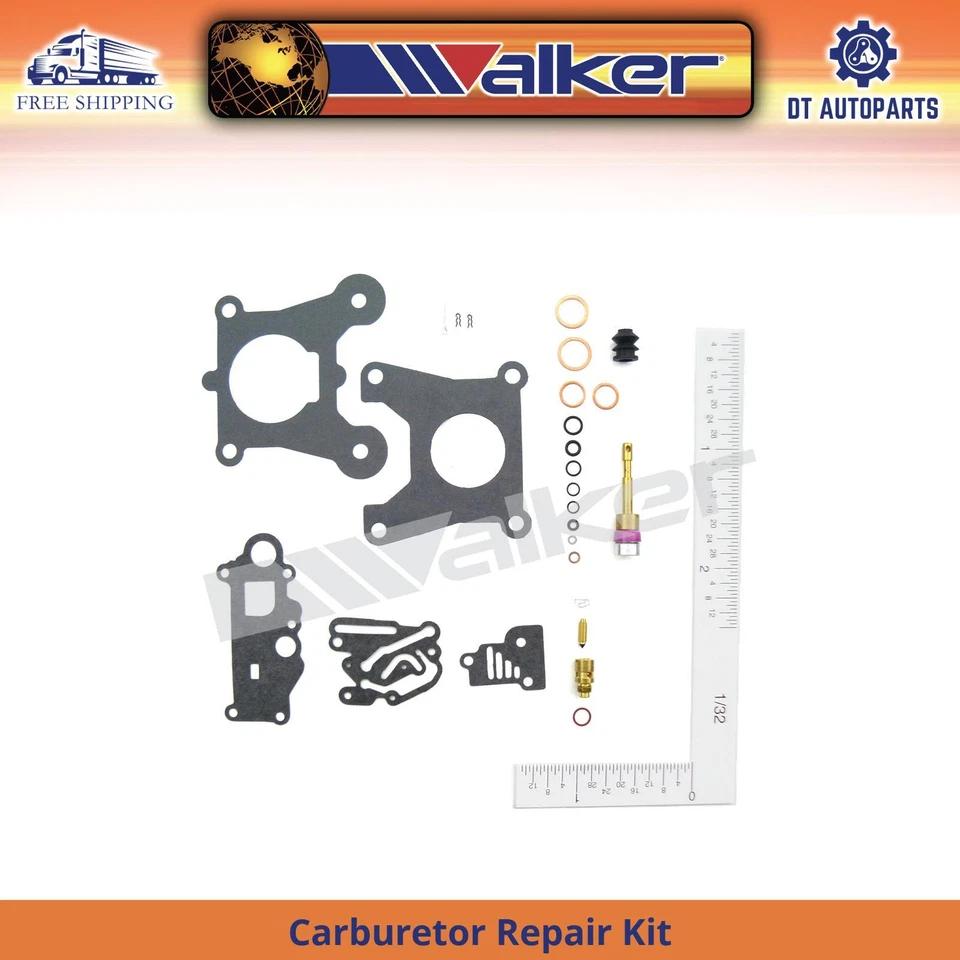 For 1987-1990 Toyota Tercel 1.5L L4 Carburetor Repair Kit Walker  1988 1989 - Image 1 of 1