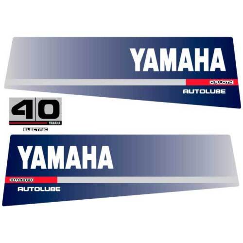 Yamaha 40 O.R.LOTH autolube Utombordare (1991) Dekaler aufkleber adesivo sticker set