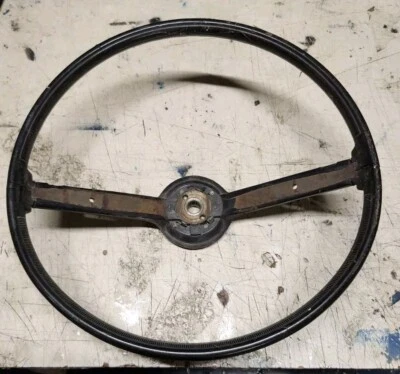 Volante Ford Torino Cobra Fairlane Ranchero Falcon 1970-1971 OEM 2 radios  Foto 1 de 4