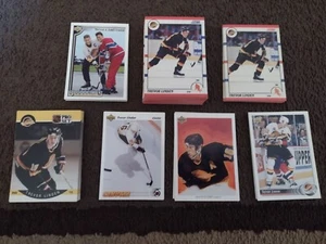 Trevor Linden - 100 cartas de hockey - Juego profesional/puntuación/mazo superior Vancouver Canucks - Imagen 1 de 2