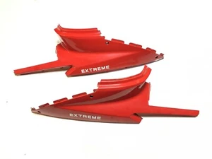 TGB R50X EXTREME 50CC SEAT FAIRING PANEL COWL PAIR RED 453052 453051 06 MODEL🌟 - Picture 1 of 5