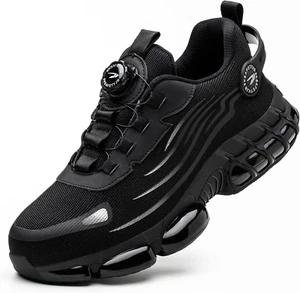 Scarpe Antinfortunistiche Uomo Donna Leggere Traspiranti Sneakers Antiscivolo Sc - Foto 1 di 12