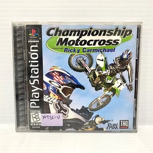 Championship Motocross - PS1 - Probado y funcionando - NTSC-U American - Imagen 1 de 5