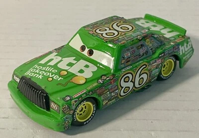Disney Pixar Cars Chick Hicks #86 Car 1:55 Scale Diecast Toy Green - Image 1 of 4