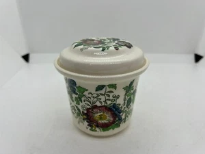 Mason's Ironstone Paynsley Rosemary Shelton Covered Floral Tea Caddy 4x3 England - Picture 1 of 17