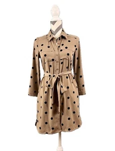 NY&Co Shirtkleid mit Tupfen-Print - Größe XXSP - Bild 1 von 8