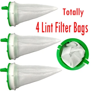 4 X Lint Filter Bags For Simpson Washing Machine 0564257398 119422200 Washer - Picture 1 of 5