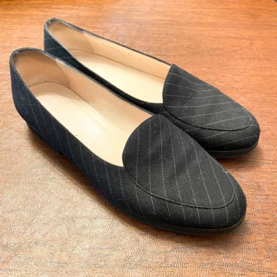 Zapatos Mocasines Planos Bottega Veneta Mujer Negros Sin Cordones Costuras Italia 5.5 B Foto 1 de 4