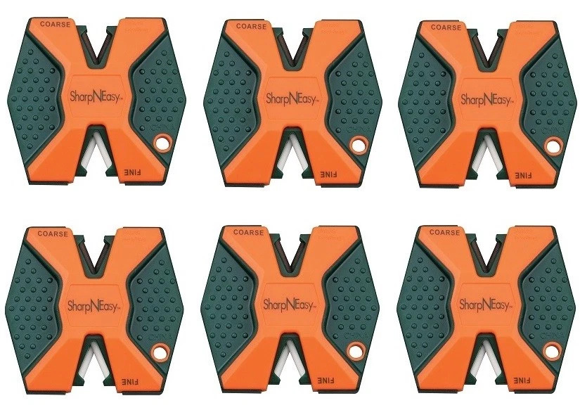 6 PACK AccuSharp SharpNEasy Knife Sharpener Fine and Coarse Ceramic Rods AS335CD - Image 1 of 3