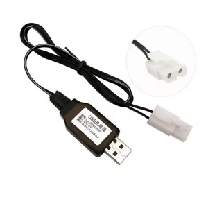 Tamiya Connettore 9.6v NiCd/NiMH Batteria Caricatore USB 250mA RC Auto Barca Serbatoio - Foto 1 di 3