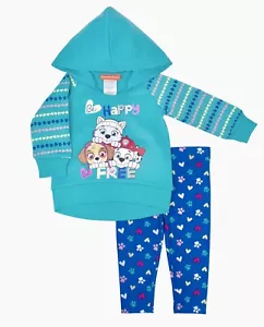 Paw Patrol Skye Marshall Everest Be Happy Be Free Hoodie & Leggings Size 4 NWT - Picture 1 of 4
