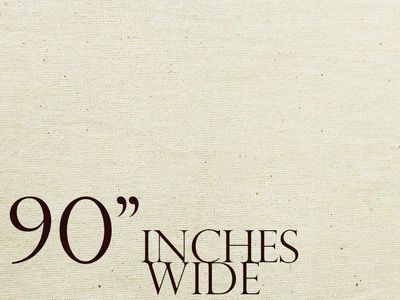 90英寸宽薄纱织物天然/由院子出售 — 第 1/3 张图片