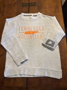 Pressbox University of Tennessee Volunteer Gray Long Sleeve Ladies Sz Medium - Picture 1 of 5