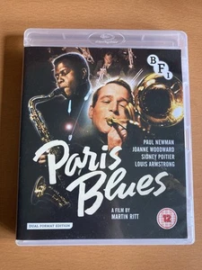 PARIS BLUES MARTIN RITT 1961 DUAL FORMAT BLU RAY & DVD 2 DISCS NEWMAN POITIER - Imagen 1 de 3