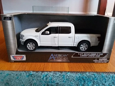 2019 FORD F-150 ГРУЗОВИК С ОГРАНИЧЕННОЙ КАБИНОЙ ЭКИПАЖА, [МОТОР МАКС.], ЛИТАЯ ЗАВОДСКАЯ ИГРУШКА, 1:27 - Изображение 1 из 4