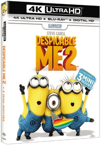 Despicable Me 2 [New 4K UHD Blu-ray] With Blu-Ray, 4K Mastering, UV/HD Digital - Image 1 of 1