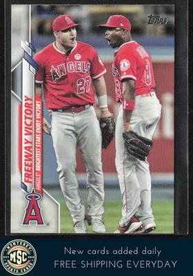Mike Trout Freeway Victory 2020 обновление Topps #U-261 Los Angeles Angels - Изображение 1 из 2