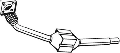 Catalytic converter BOSAL 099-887 for SEAT INCA (6K9) 1.9 1995-2003 - Image 1 of 4