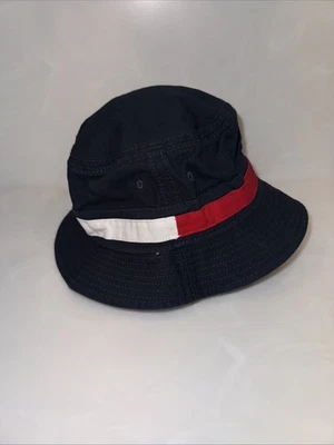 Chapéu tipo balde preto Tommy Hilfiger novo com etiquetas (tamanho pequeno/médio) - Imagem 1 de 4