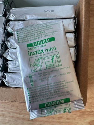 Lot of 14 - Fujifilm Instax Mini Instant Film 10 Sheet Packs (140 Total Sheets) - Image 1 of 4