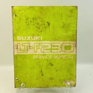 1986 1987 Suzuki LT-F230 Service Shop Repair Manual 99500-42042-01E - Picture 1 of 5