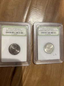 2007 P Jefferson 5c Brilliant Uncirculated Five Cents Certified Authentic Coin - Picture 1 of 1