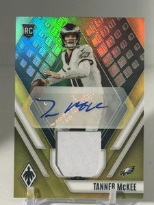 2023 Panini Phoenix - RPA Yellow Prime Tanner McKee /75 #RAJ-TM B611 - Picture 1 of 8