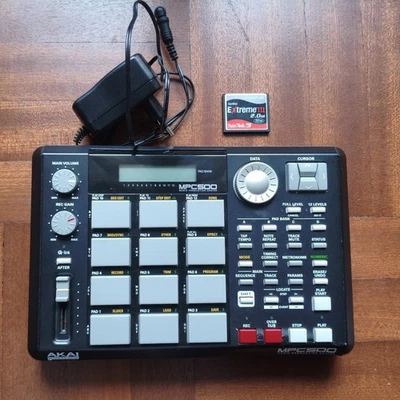 Akai MPC500 – Sampling Workstation – Great Condition +2Gb SD +128Mb RAM upgrade - Bild 1 von 4