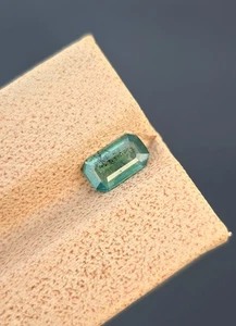 Emerald Gemstone Cushion Cut Natural Transparent Loose From Swat Pakistan - Picture 1 of 4