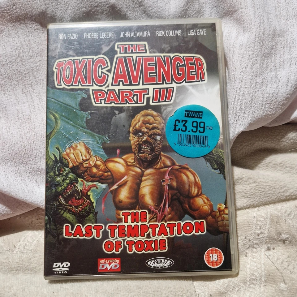 THE TOXIC AVENGER PART 3 LAST TEMPTATION OF TOXIE DVD (2003) - Image 1 of 4