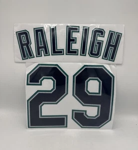 Men's Seattle Mariners “Cal Raleigh” #29 Iron On Patch for the 2025 Home Kit - Picture 1 of 7