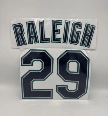 Men's Seattle Mariners “Cal Raleigh” #29 Iron On Patch for the 2025 Home Kit - Image 1 of 4