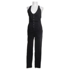 Diesel, Jumpsuit, Größe: M, Schwarz, Leder, Einfarbig, Denim, Damen #jk0 - Bild 1 von 5