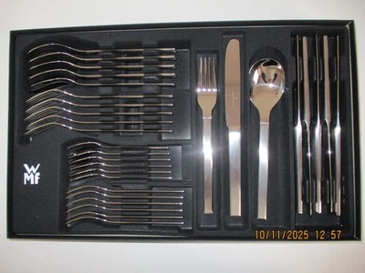 AUERHAHN BESTECK SZENARIO  30-TEILIG EDELSTAHL MATT, POLIERT - Bild 1 von 2