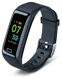 SILVERCREST Fitness Armband Aktivitätstracker Activity Tracker SAS88 App schwarz - Bild 1 von 3