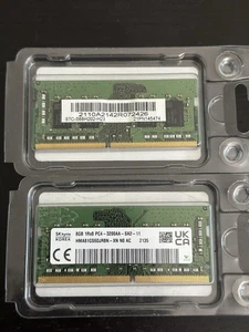 SK Hynix 16GB (2x 8GB) DDR4 2Rx8 PC4-3200 Laptop Memory RAM HMA81GS6DJRN8N - Picture 1 of 2