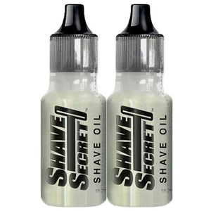 Shave Secret Rasieröl - das bequemste und 0,32 flüssige Unzen (2er Pack) - Bild 1 von 2