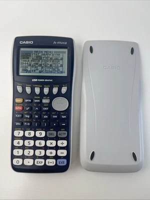 Casio FX-9750GII Grafikrechner Taschenrechner Blau Abitur Uni - Bild 1 von 4