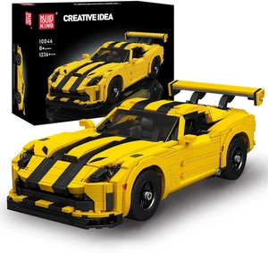 Kits de bloques de construcción de superdeportivos 10046, juegos de construcción de modelos de autos Dodge Viper, sin usar, en caja - Imagen 1 de 6