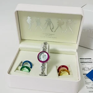 Sailor Moon Universal Studio Japan Change Bezel Watch Wristwatch New Battery - Picture 1 of 16