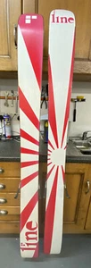 Line Skis with Tyrolia Attack 13 Bindings - Powder - Freestyle - Used Once - Picture 1 of 5