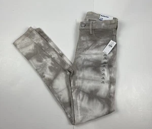 NWT Old Navy Girl’s Gray Ballerina Jeggings Super Stretch Adjustable Waist Sz 12 - Picture 1 of 10