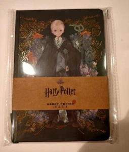 WARNER BROS STUDIO TOUR TOKYO Harry Potter Hedwig wand Hardcover Notebook Malfoy - Picture 1 of 7