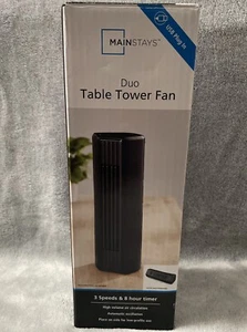 Mainstays Duo Table Tower Fan - Picture 1 of 4