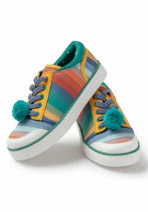 Matilda Jane Moments with you Finish Line Sneaker shoes Sz 4 Youth Big Girl NIB - Picture 1 of 4