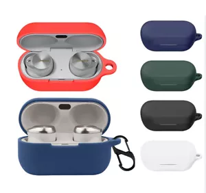 Shockproof Silicone Case Earbuds Pouch Cover W/ Clip Hook for Technics EAH-AZ80 - Picture 1 of 21