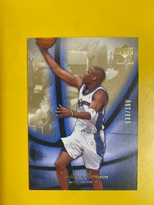 D36565  2006-07 Sweet Shot Gold #90 Antawn Jamison #133/199