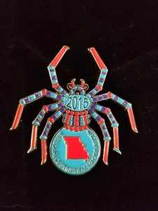 2015 Missouri Destination Imagination Spider DI Trading Pin - Picture 1 of 1