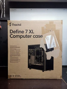 Boîtier gaming Fractal Design Define 7 XL noir avec isolation dans son emballage d'origine - Occasion - Photo 1/23
